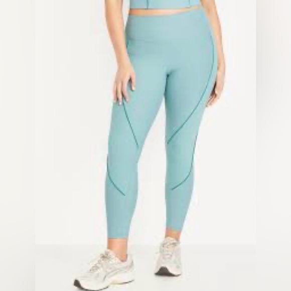 Old Navy Pants - Old Navy Women's Aqua Athletic Leggings. XL